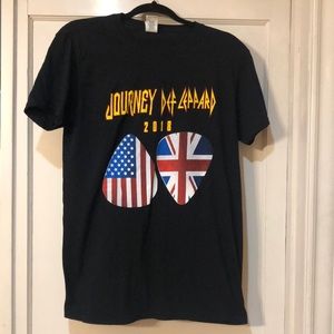 Journey Def Leppard Tour Shirt
